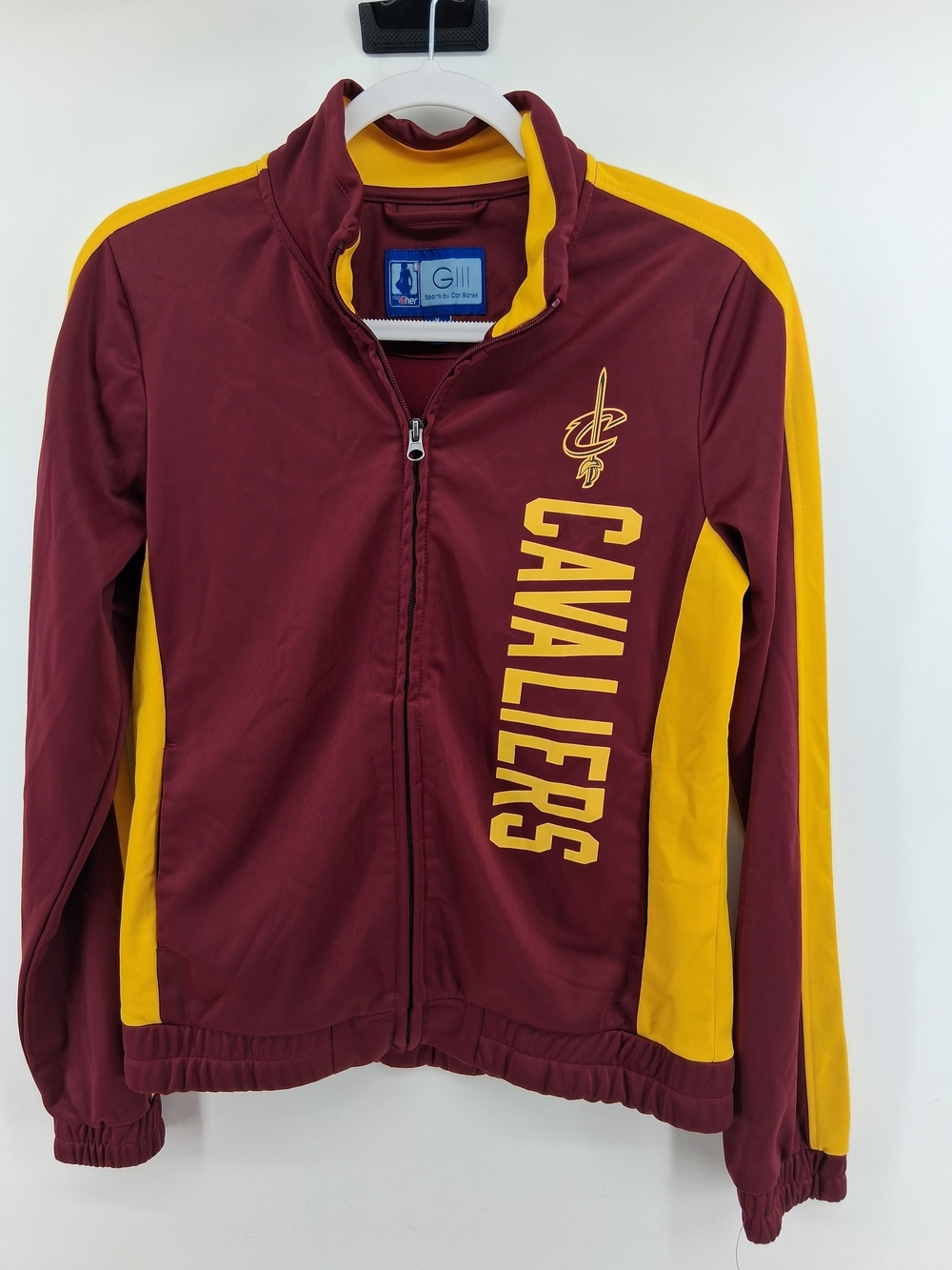 Cavaliers Maroon & Gold Full-Zip Team Jacket